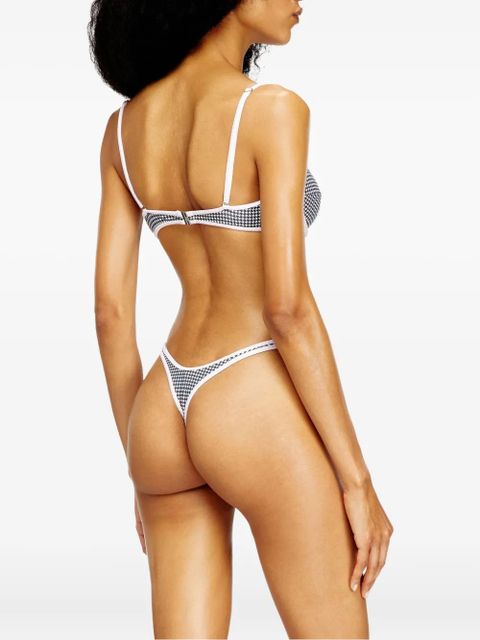 Diesel Micro-Punchy-D-Core bikini bottoms - White