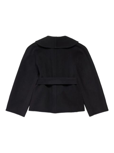 Balenciaga belted wrapped jacket - Black