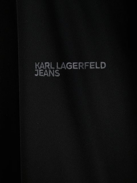 Karl Lagerfeld Jeans sukienka kolor czarny mini prosta A4W13048