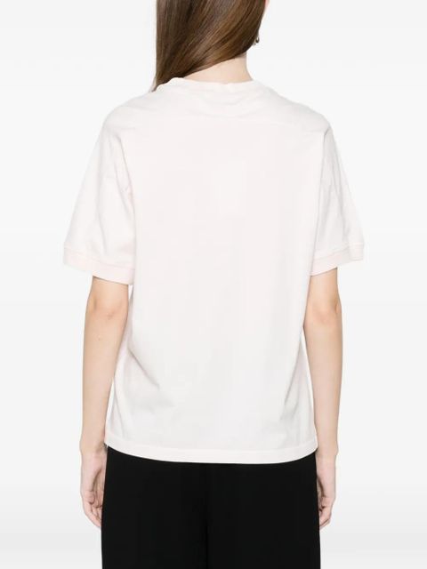 ANINE BING Jaylin crew-neck short-sleeve T-shirt - Pink