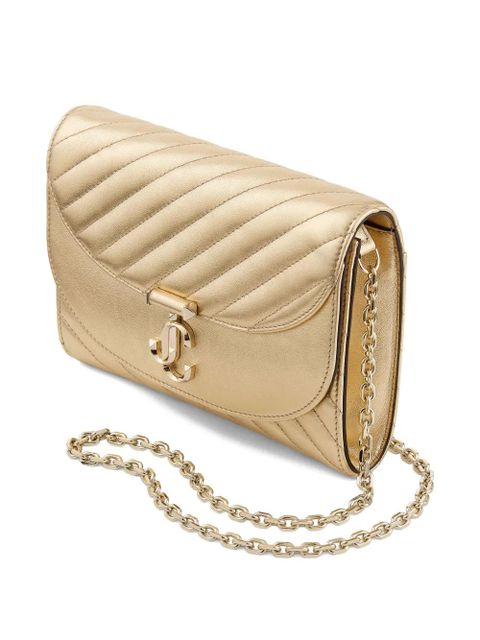 Jimmy Choo Curve clutch bag - Gold
