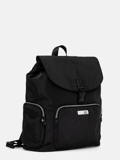 EA7 Emporio Armani plecak damski kolor czarny mały gładki AF18306.7W000740 - zdjęcie produktu nr 2