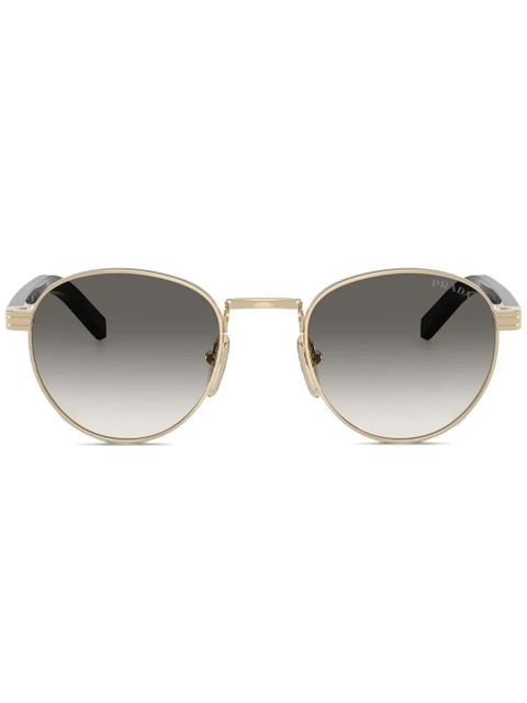 Prada Eyewear round-frame sunglasses - Gold - zdjęcie produktu nr 1