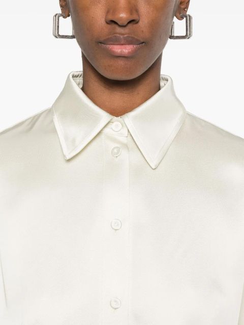 Jil Sander twill shirt - White