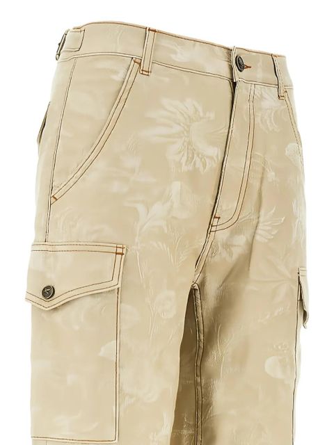 ETRO floral jacquard canvas cargo trousers - Neutrals - zdjęcie produktu nr 2