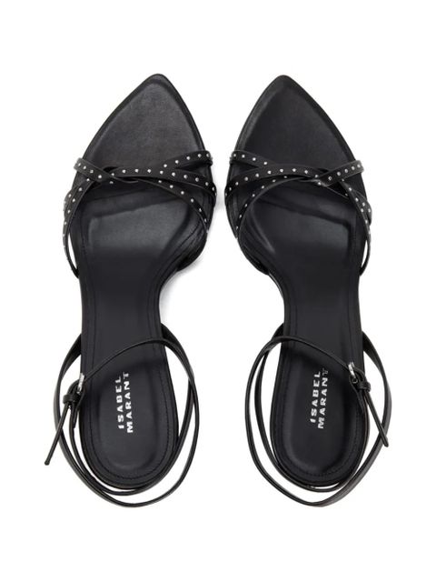 ISABEL MARANT studded sandals - Black