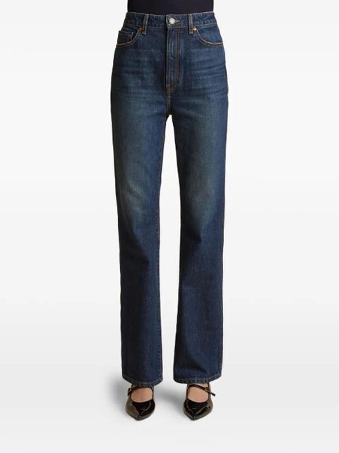 KHAITE Danielle stretch jeans - Blue