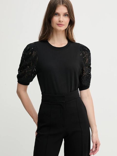 Dkny t-shirt damski kolor czarny DJ5T1475 - zdjęcie produktu nr 1