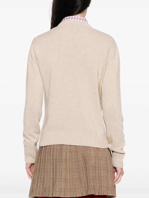 MC2 Saint Barth New Queen bow-detail sweater - Neutrals