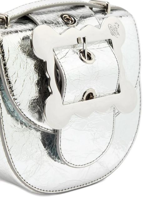 Vivienne Westwood Jodie buckle-embellished satchel - Grey