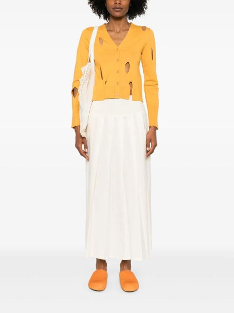 JW Anderson slit cardigan - Orange - zdjęcie produktu nr 2