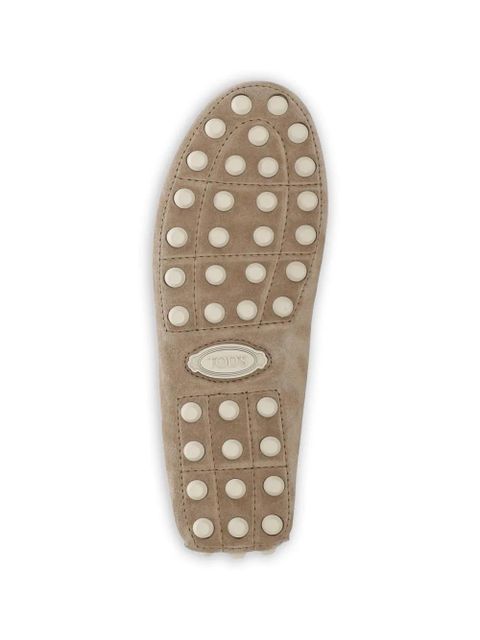 Tod's Gommino Bubble suede loafers - Neutrals