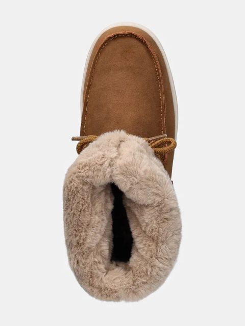 U.S. Polo Assn. śniegowce ICY kolor brązowy ICY001W/DHF1