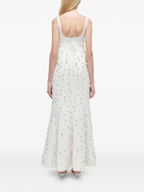 Simkhai Briella embelished dress - White