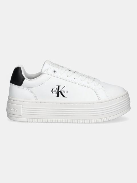 Calvin Klein Jeans sneakersy BOLD FLATF LOW LACE LTH - zdjęcie produktu nr 1