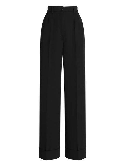 Dolce & Gabbana pleated trousers - Black - zdjęcie produktu nr 1