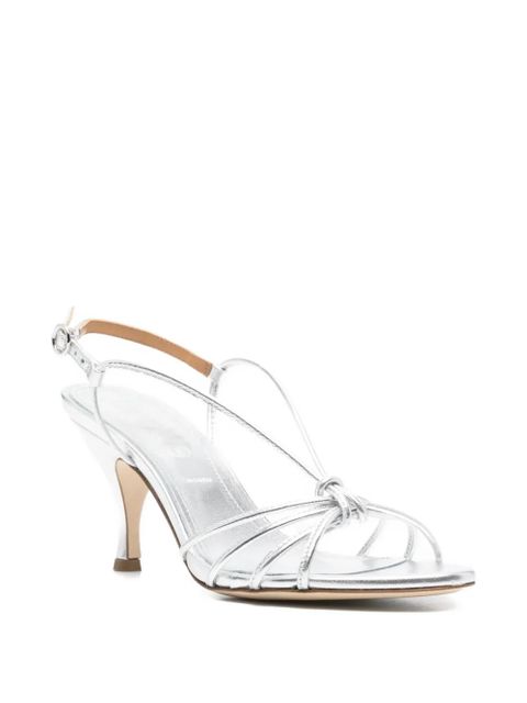 Aeyde Solange sandals - Silver - zdjęcie produktu nr 2