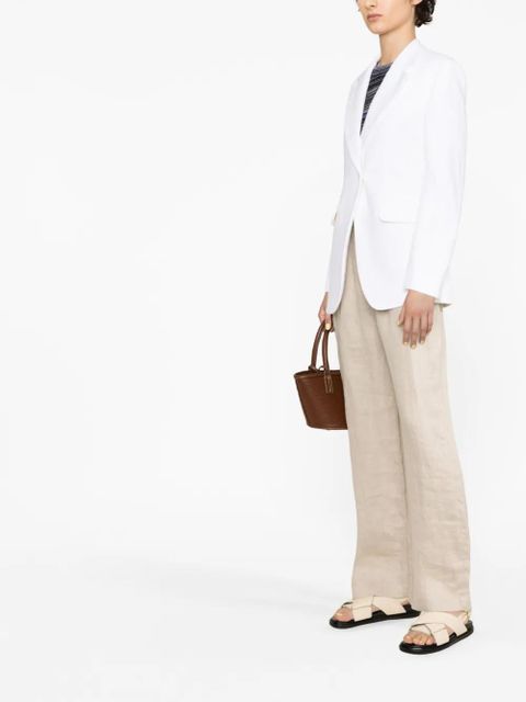 Chloé single-breasted blazer - White