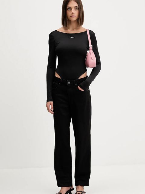 Tommy Jeans body kolor czarny DW0DW21574