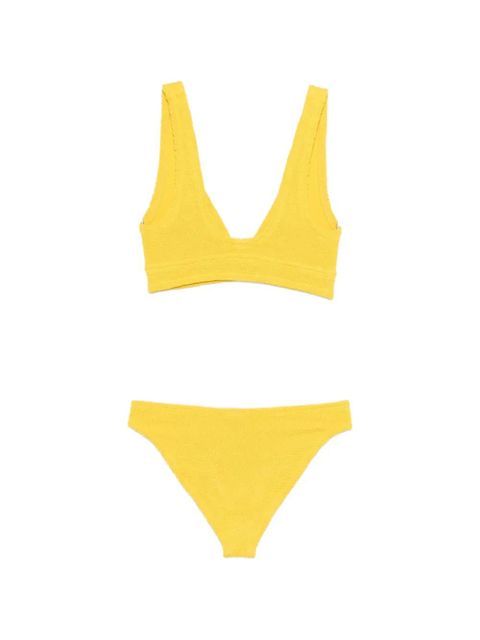 Hunza G Carla crinkled bikini - Yellow - zdjęcie produktu nr 2