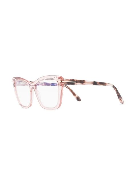 TOM FORD Eyewear wayfarer-frame optical glasses - Pink