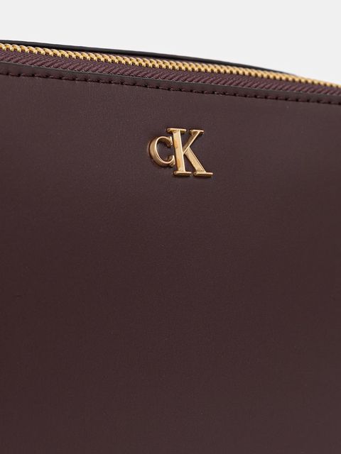 Calvin Klein torebka kolor brązowy LV04F3173G