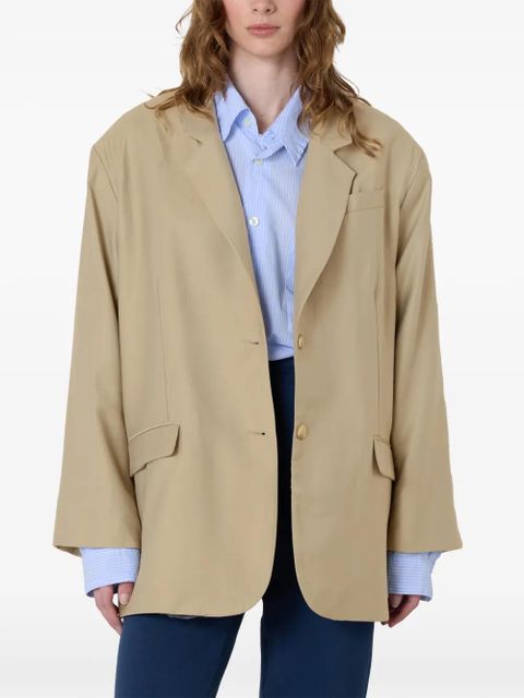 American Vintage buttoned blazer - Neutrals