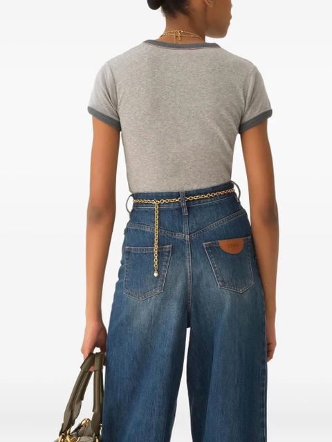 Chloé logo T-shirt - Grey