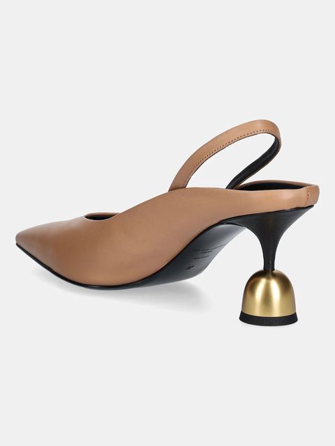 Vanda Novak szpilki skórzane Lucy