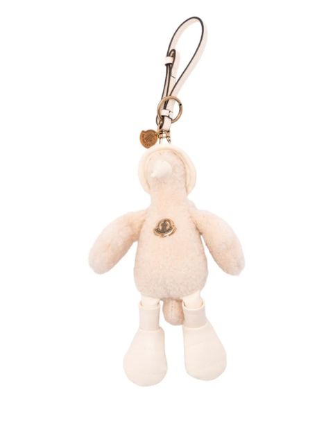 Moncler MonDuck textured keyring - Neutrals - zdjęcie produktu nr 2