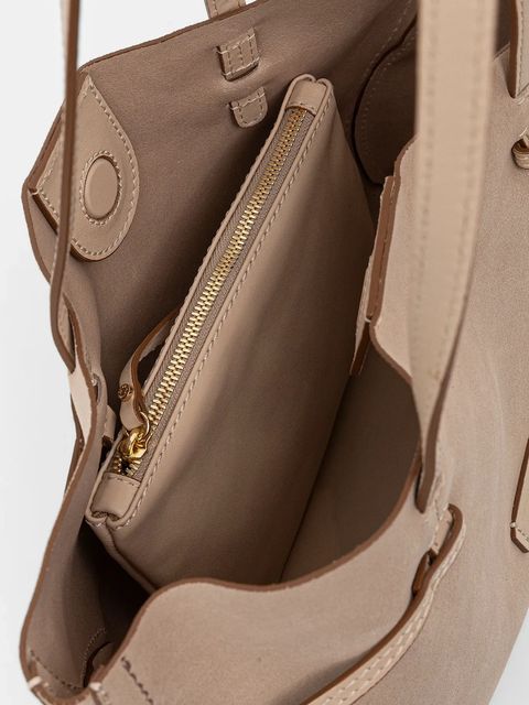 Gianni Chiarini torebka zamszowa VIOLETTE