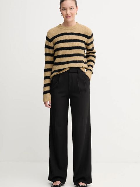 Mos Mosh sweter wełniany damski kolor zielony lekki 165660 - zdjęcie produktu nr 2