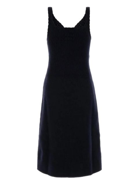 Miu Miu knitted midi dress - Blue - zdjęcie produktu nr 2