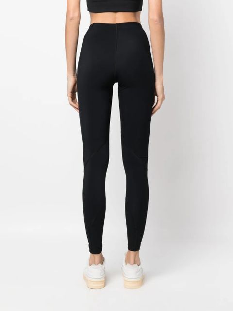 Jil Sander logo-print 7/8 leggings - Black