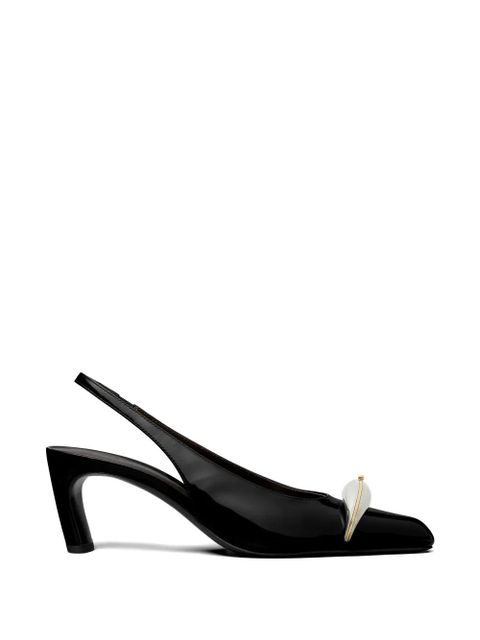 Tory Burch pierced slingback heel - Black - zdjęcie produktu nr 1