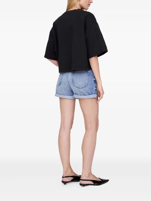 ANINE BING Myers T-shirt - Black - zdjęcie produktu nr 2