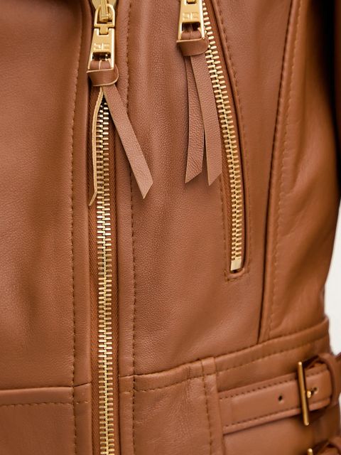 Elisabetta Franchi ramoneska skórzana