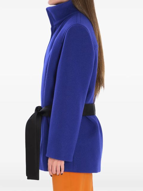 Saint Laurent belted coat - Blue