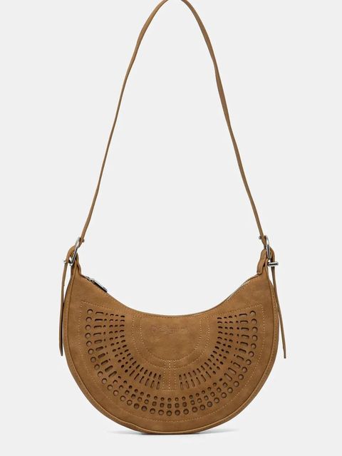 Desigual torebka ORBIS CASCAIS kolor brązowy 25SAXP09 - zdjęcie produktu nr 1