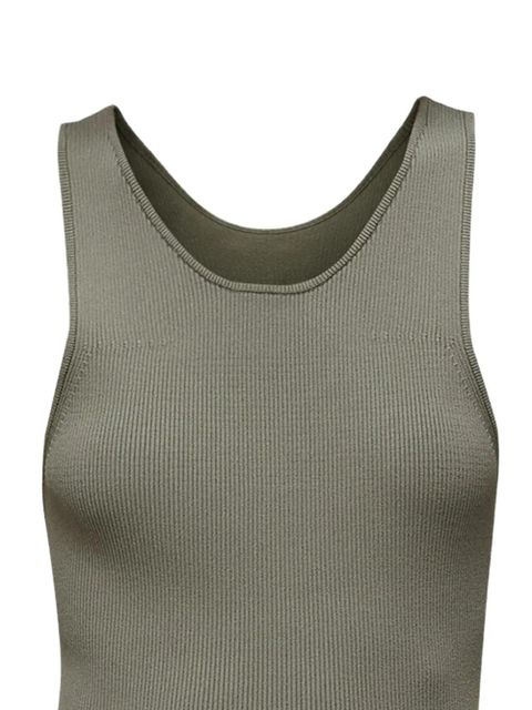 3.1 Phillip Lim ribbed layering tank top - Green - zdjęcie produktu nr 2
