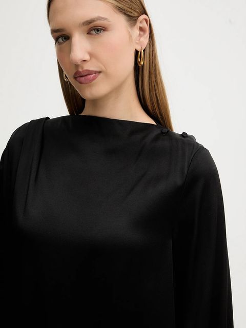 Weekend Max Mara sukienka CABINA kolor czarny mini prosta 2525226043600