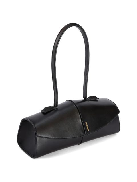Jil Sander Linea leather shoulder bag - Black - zdjęcie produktu nr 1