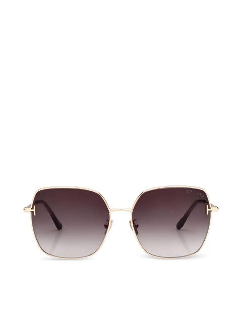 TOM FORD square full-rim sunglasses - Gold - zdjęcie produktu nr 1