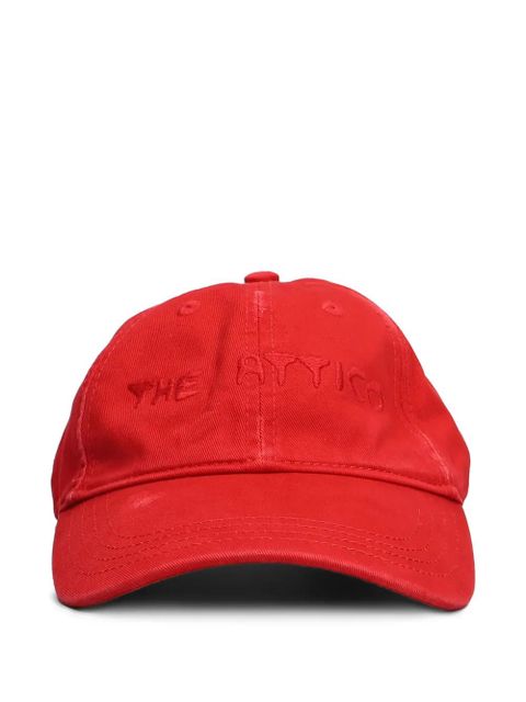 The Attico cotton cap - Red - zdjęcie produktu nr 1