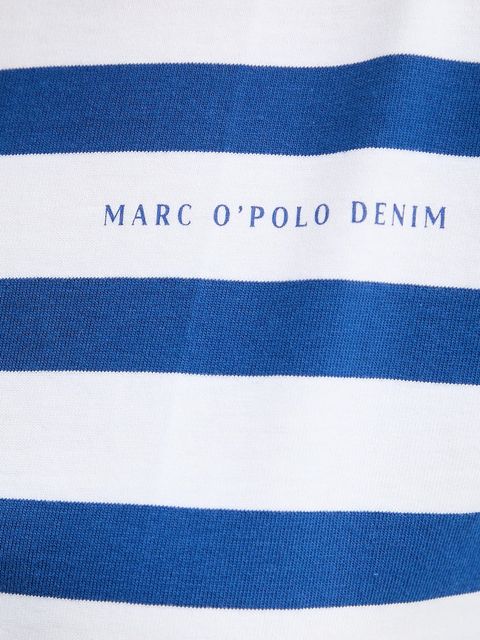 Marc O'Polo longsleeve bawełniany kolor granatowy 5000006526