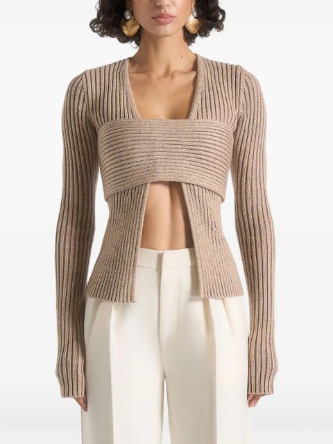 Manière De Voir Marisa top - Neutrals - zdjęcie produktu nr 1