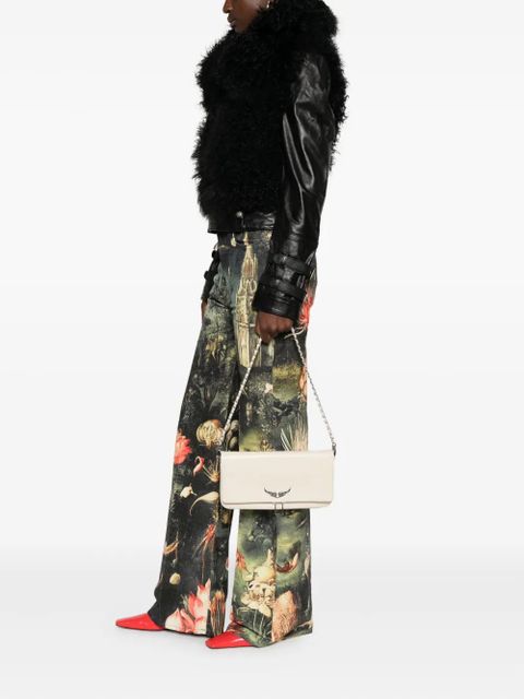 Zadig&Voltaire Rock leather shoulder bag - Neutrals - zdjęcie produktu nr 2