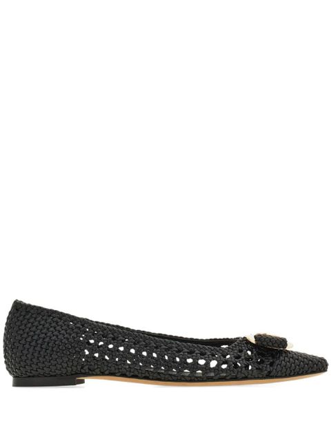Ferragamo New Vara ballerina shoes - Black - zdjęcie produktu nr 1