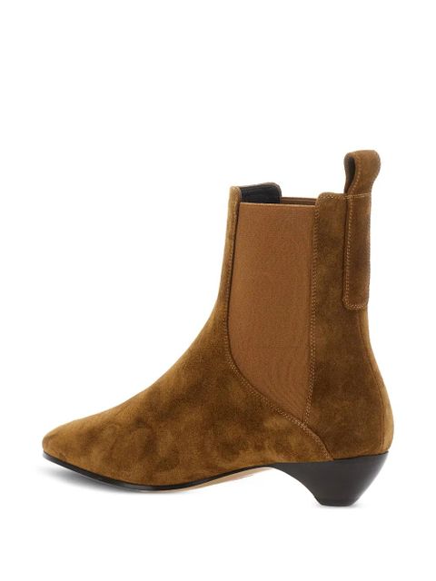 Le Monde Beryl Allegra suede Chelsea boots - Brown