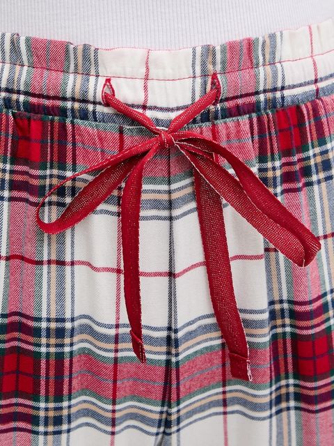 women'secret spodnie piżamowe bawełniane damska kolor czerwony bawełniana 3702289